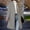 Womens jackets and coats-Gray, variant on Plus Size Jackets for Women Women's Solid Casual Thicken Wool Stand Collar inner Lining Pocket Breasted Pea Coat Gray