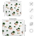 thumbnail image 3 of FREEAMG Saint Patrick Day Dish Drying Mat for Kitchen, 16 x 18 Inch Microfiber Absorbent Dish Drying Pad, Machine Washable Kitchen Counter Protect Mats, 3 of 7