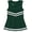 Hunter, variant on Baby & Toddler Girl Cheerleader Bodysuit, Sizes 0-3M-24M