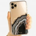 thumbnail image 3 of Casery 11PROMH-0402 Agate Case For iPhone 11 Pro Max (Black And Gold), 3 of 5