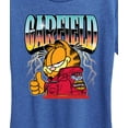 thumbnail image 3 of Garfield - Motorcycle Garf - Ladies Short Sleeve Graphic T-Shirt, 3 of 5