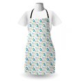 thumbnail image 3 of Dragon Apron, Hand Drawn Illustration Print of Boy and Girl with Animal Characters Cartoon Style, Unisex Kitchen Bib with Adjustable Neck for Cooking Gardening, Adult Size, Multicolor, by Ambesonne, 3 of 4