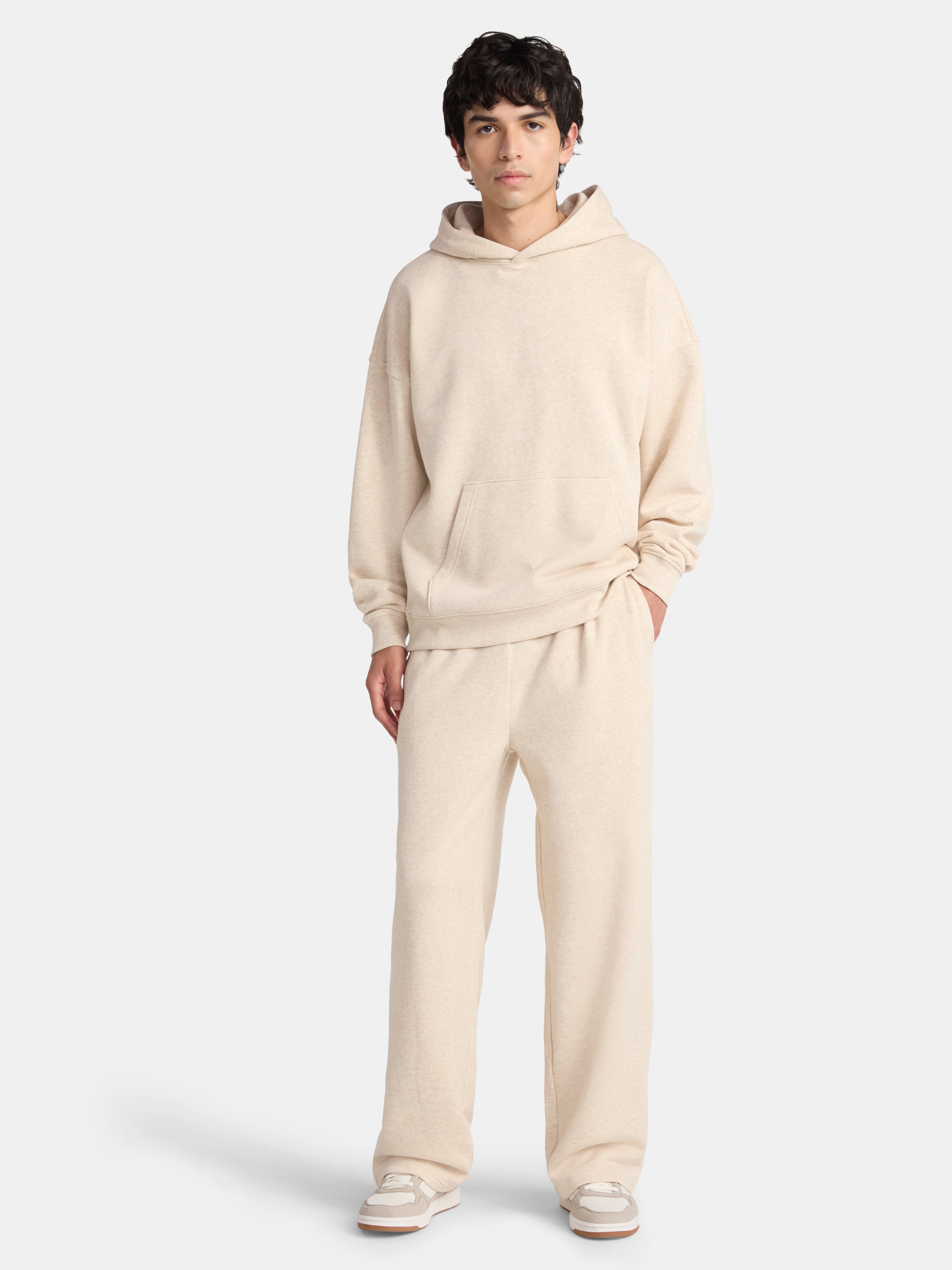 No Boundaries Soft Fleece Vintage Straight Sweatpants, Men's XS-5XL