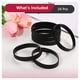 thumbnail image 4 of Uxcell 24Pcs Pulseras de Goma, Pulseras de Silicona de Color Sólido para Deporte/Entrenamiento/Baloncesto Hombres Mujeres Adolescentes [Negro], 4 of 6