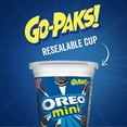 thumbnail image 3 of OREO Mini Chocolate Sandwich Cookies, Go-Paks, 12 - 3.5 oz Cups, 3 of 15