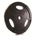 thumbnail image 2 of 455 lb. Olympic Weight Plate Set, Black Urethane Grip (Commercial Gym Quality) by Troy Barbell, 2 of 4