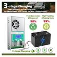 thumbnail image 3 of MPPT 60A Solar Charge Controller Solar Panel Regulator 12V 24V 36V 48V Auto Max PV 190VDC, 3 of 8
