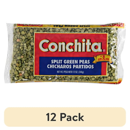 (12 pack) Conchita Split Green Peas, 12 oz