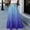 Blue, variant on Maxi Skirts for Women Elastic Waist Fashion Printed Casual Skirt Drawstring with Pockets Beach Vacation Cozy Outfit Flowy Boho Long Skirts