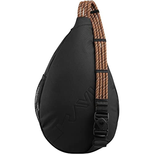 KAVU Paxton Pack Backpack Rope Sling Bag Jet Black
