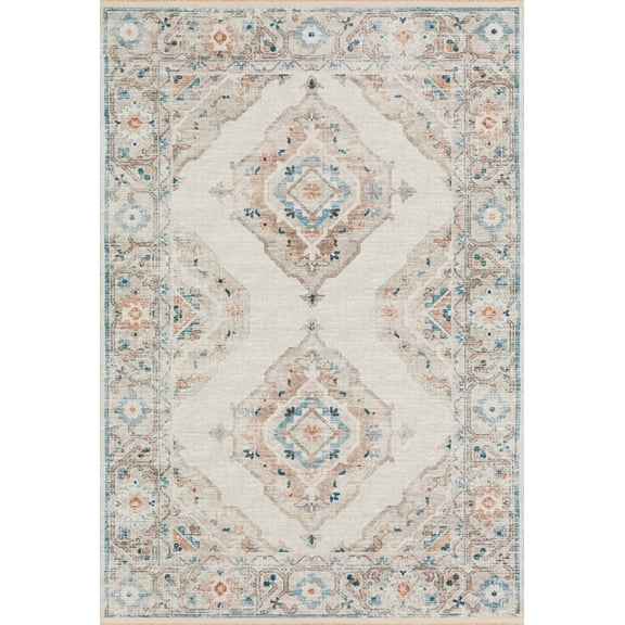 Dalyn Marbella Area Rug MB1 Mb1 Ivory Ivory Blocks Diamond 3' x 5' Rectangle