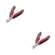 thumbnail image 4 of Seitruly Nail Art Nipper Toenail Ingrown Manicure Portable Clipping Salon Professional Curt Nariz Alicates Tijeras rojo 2piezas Seitruly CBP161191, 4 of 6