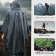 thumbnail image 5 of Typpkmm Chubasquero Militar Para Exteriores with Poncho Impermeable Para Acampar, Black, 5 of 7