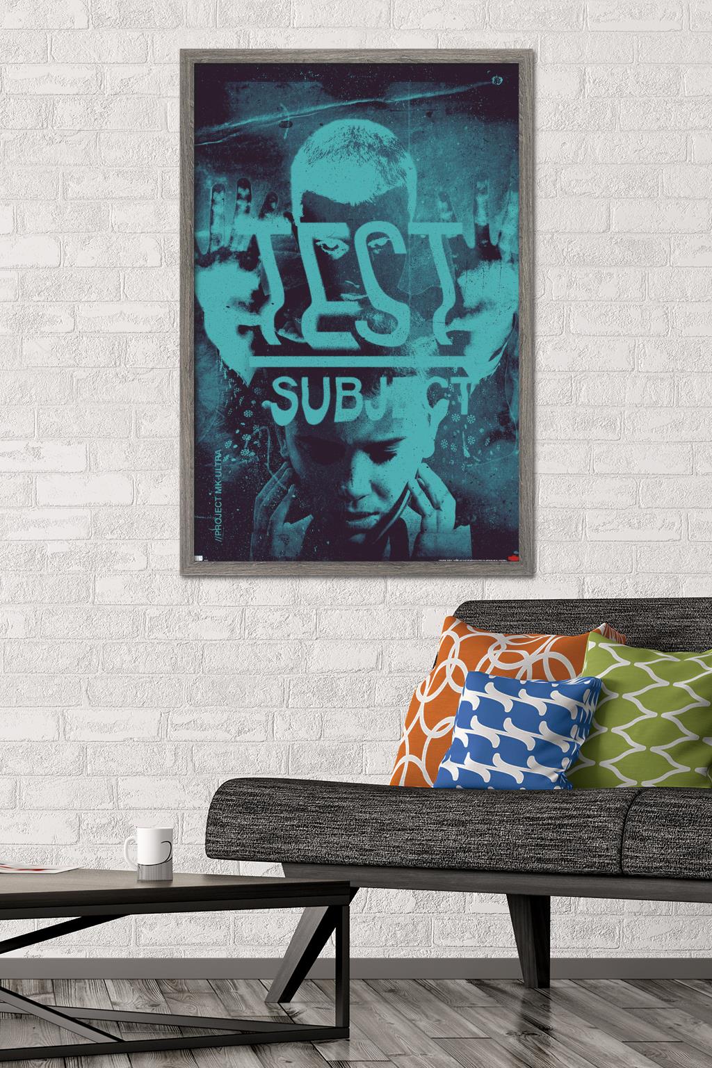 Netflix Stranger Things: Season 4 - Test Subject Wall Poster, 22.375" x 34" Framed