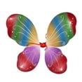 thumbnail image 4 of Butterfly Enfant Costume Butterfly pour Bal Masqué Fête Carnavals Coloré Rouge, 4 of 10