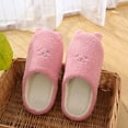 thumbnail image 5 of 1pair House Plush Women Slippers Autumn Winter Indoor Cute Animal Soft Bottom Non-slip Floor Shoes Home Slippers Women Slides, 5 of 5