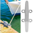 thumbnail image 3 of ZOUSSIQI Stainless Steel Boat Cleat Polished Marine Rope Base Accessory CA919-51532, 3 of 8