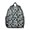 Alien Peace Sign-1, variant on Alien Peace Sign Black Pattern Backpack for School, Cute School Bag with Adjustable Shoulder Straps and Padded Back, 13.8"x11.4"x6"