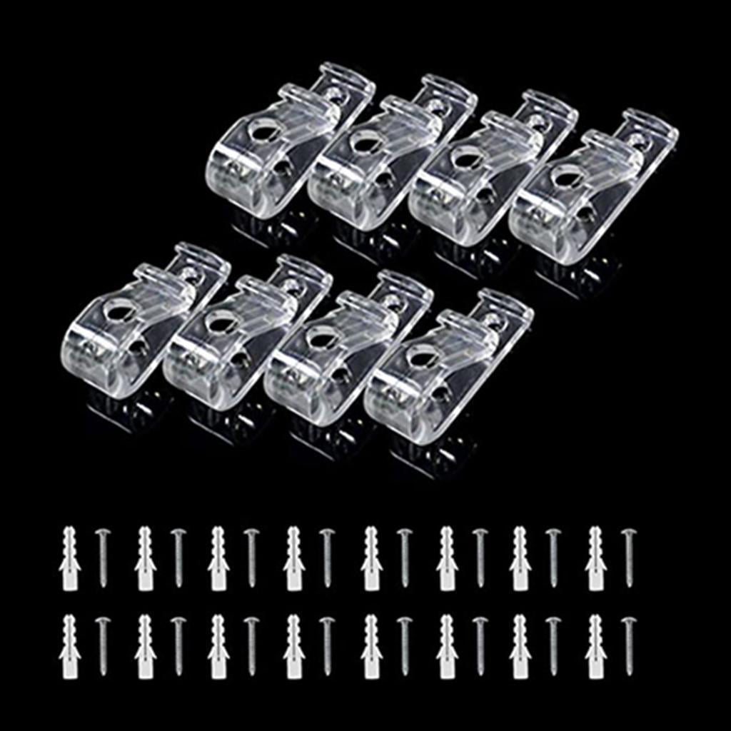 Roller or Roman Blind Chain Cord Child Safety Bracket P-Clip Device Pack of 10 