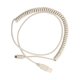 thumbnail image 1 of Cable de teclado tipo C en espiral, línea de datos tipo C, teclados en negrita para mecánica duradera, 1 of 6