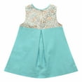 thumbnail image 2 of Richie House Little Girls Light Blue Floral Elements Dress 3, 2 of 7