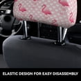 thumbnail image 6 of Headrest Covers for Cars Accessories Interior for Women Men 2Pcs - Cute Flamingo with Heart Head Rest Cover for Car Decorations, Car Headrest Cover for Car Decor Interior, 6 of 8