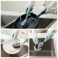 thumbnail image 2 of Eyliden Collapsible Bucket Set with 9 Cleaning Tools, Reusable Gloves, Watering Can, Sponges & Scrub Sponge, 9 Count, 2 of 7