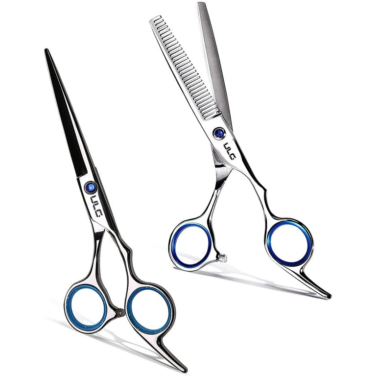  Hair Thinning Scissors ULG Professional Barber's Texturizing  Teeth Shears for Hairdressing, Salon and Home Use Thinning Shears for Hair  Cutting, Made of Japanese Stainless Steel, 6.5 inch : Beauty 