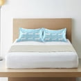 thumbnail image 6 of Coolnut Blue Winter Reindeer Satin Pillowcase for Hair and Skin Silk Pillowcase, Standard Size(20x26 inches) - Slip Cooling Satin Pillow Covers with Envelope Closure（126） Home Decor Gifts, 6 of 7