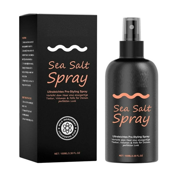 Productos para el cuidado del cabello Spray de sal marina 100 ml Spray para peinar el cabello con cera
