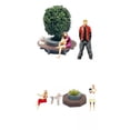 thumbnail image 1 of Figuras de Personas 1/64, Juguete para Escena de Mesa de Arena, Adornos para Proyectos de Bricolaje Macarena Figuras en miniatura, 1 of 8