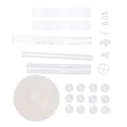 thumbnail image 2 of 1 Set Balloon Stand Effective Professional Plastic Easy to Assemble Ballon Column Stand with Light Strip for Birthday Party, 2 of 10