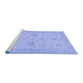 thumbnail image 2 of Ahgly Company Machine Washable Indoor Rectangle Oriental Blue Traditional Area Rugs, 2' x 3', 2 of 4