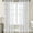 C, variant on 2 Pcs Light Filtering Voile Drapes 98.43 x 59.06 Inch for Sliding Glass Door, White Embroidered Floral Sheer Curtains, Linen Textured Semi Sheer Grommet Window Curtains, Curtains and Valances