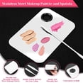 thumbnail image 3 of Bandeja para mezclar maquillaje Shynek con kit de accesorios desechables: varillas para rímel, aplicadores de labios, pinzas para el cabello y caja organizadora, 3 of 7