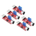 thumbnail image 1 of Sensor de sonido de micrófono, módulo de detección de voz con salida digital y analógica para proyectos DIY de Arduino 5 piezas, 1 of 2
