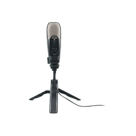 CAD Audio U39 usb microphone with headphone output, Tripod stand and 10' usb Cable