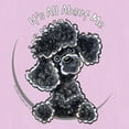 thumbnail image 3 of CafePress - Black Poodle IAAM Full - Women's Nightshirt, 3 of 4