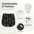 thumbnail image 6 of Haiem Happy Skeletons Dancing Women's 2 in 1 Running Shorts - Lightweight Athletic Workout Gym Yoga Breathable Sports Shorts Liner with Phone Pockets-X-Large, 6 of 9