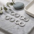 thumbnail image 3 of YEUOYEA 4 Pairs Small Gold Hoop Earrings Set for Women, Sterling Silver Hypoallergenic Huggie Hoops, Jewelry Gift, 3 of 4