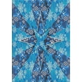 thumbnail image 1 of Ahgly Company Indoor Rectangle Patterned Blue Novelty Area Rugs, 5' x 8', 1 of 6