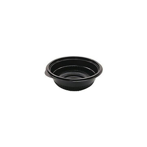 Anchor Packaging ANZ4604804 M4808B Microraves Bowl, Black