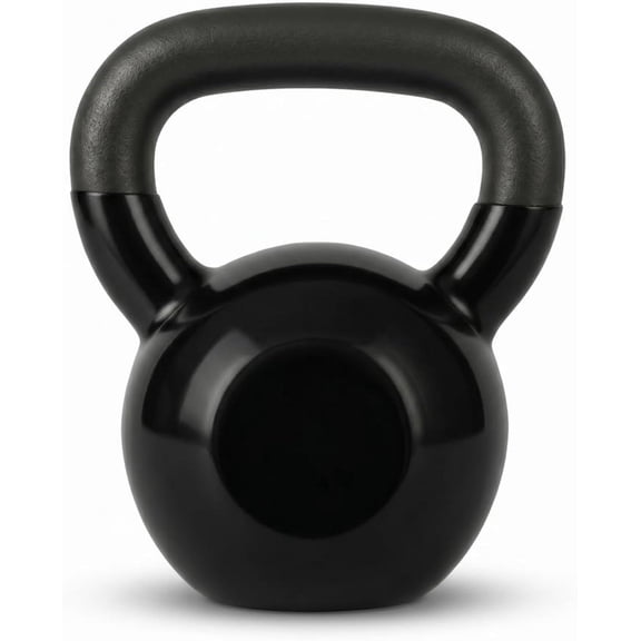 YSHIHAO Vinyl Coated Kettlebell, Solid Cast Iron, 5-70 lb, Strength Training, Core Workouts and Cardio, Home Gym for Men and Women