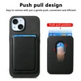 thumbnail image 3 of Allytech 2 in 1 Detachable Wallet Case for iPhone 15, [Thin & Light] [Compatible with MagSafe] Luxury PU Leather Card Holder Soft Bumper Shockproof Anti-Scratch Magnetic Case, Black, 3 of 11