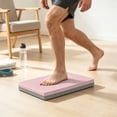 thumbnail image 4 of Balance Pad,Thick High-Density Foam Non-Slip Cushioning Support Yoga Mat for Home Gym Workout Yoga Studio 13x15.7x1.9 Inch, 4 of 6