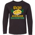 thumbnail image 3 of Inktastic Nacho Average Daughter with Nachos and Cacti Long Sleeve Youth T-Shirt, 3 of 5