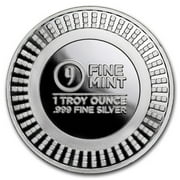 1 oz Silver Round - 9Fine Mint (Radial)