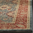 thumbnail image 7 of SAFAVIEH Mahal Napier Oriental Area Rug, Navy/Red, 3' x 3' Round, 7 of 7