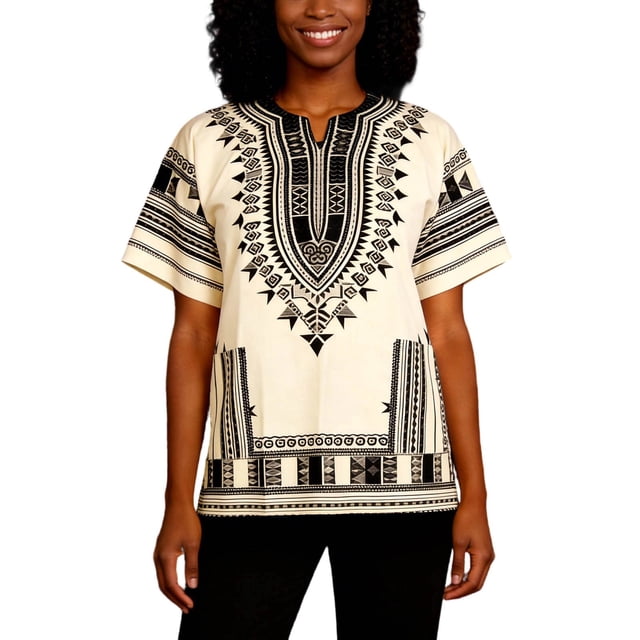 Timeless African Print Tee for Everyday Comfort with Distinctive Geometric Patterns Men’s T Shirt