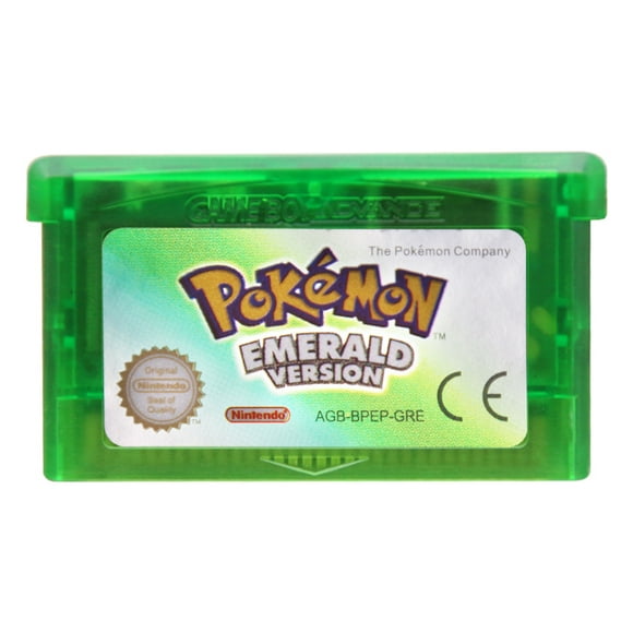 Pokemon Emerald Version GRE Game Boy Advance GBA 16 Bit US Version